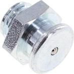 Vlak DIN 3404 Smeernippel 16mm Staal M12x1.5 [5 Stuks], Verzenden, Nieuw
