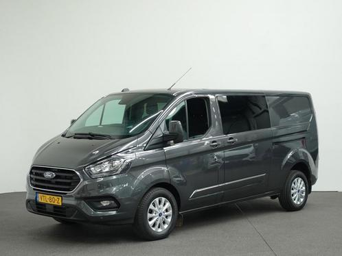 Ford Transit Custom 300 2.0 TDCI L2H1 Limited Dubbele Cabine, Auto's, Bestelauto's, Lease, Automaat, Overige kleuren, Financial lease