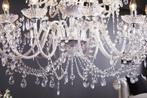 Design kroonluchter CRYSTAL XXL 120cm helder acryl 30-armige, Huis en Inrichting, Lampen | Hanglampen, Ophalen of Verzenden, Nieuw