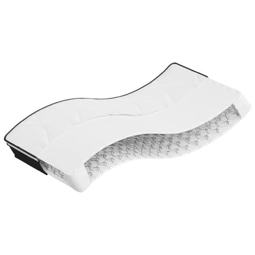 vidaXL Binnenveringmatras middelhard 90x190 cm Single Size, Huis en Inrichting, Slaapkamer | Matrassen en Bedbodems, Nieuw, Verzenden