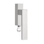 Draaikiepgarnituur SQUARE LSQ4-DKLOCK rechts mat rvs, Doe-het-zelf en Verbouw, Verzenden, Nieuw