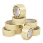 Budget verpakkingstape (breedte 48 mm, lengte 50 meter, tra, Ophalen of Verzenden, Nieuw