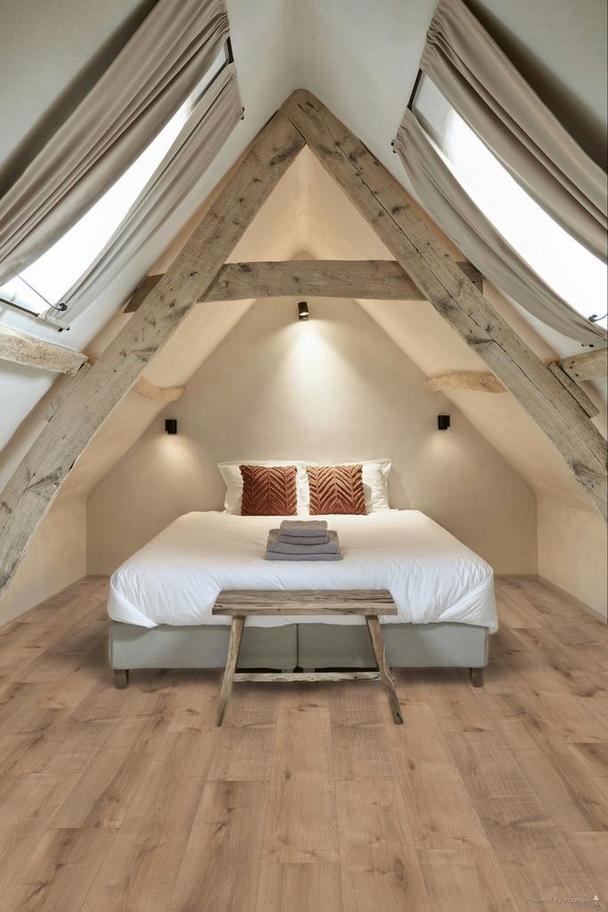 Laminaat rechte plank naturel eiken |  Hoomline Royal XL V2, Huis en Inrichting, Stoffering | Vloerbedekking, Ophalen