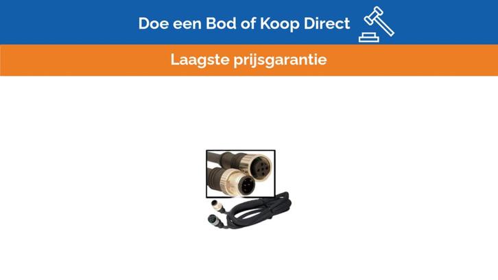 Bieden: Furuno CB-05BFFM-020 cable NMEA cable black, Watersport en Boten, Navigatiemiddelen en Scheepselektronica, Nieuw, Ophalen of Verzenden