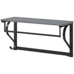 TRUUSK Wandgemonteerd Kledingrek - 5 Kledinghaken - Bovenste, Verzenden, Nieuw