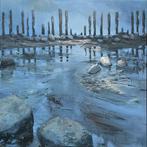 Marein Konijn - On the boarder of land and sky, Antiek en Kunst