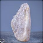 Natuurlijke roze Amethistkwarts Geode- 879.99 g, Verzamelen, Mineralen en Fossielen