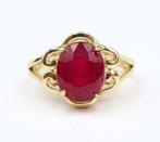 Robijn - Zilver, Bague de foi - Heilig Vuur, Passie en, Antiek en Kunst
