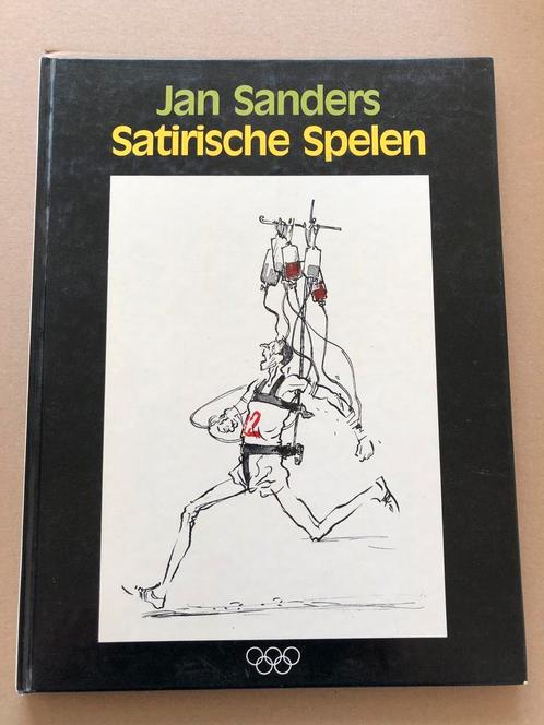 Jan Sanders - Satirische Cartoons Sport, Boeken, Humor, Cartoons, Gelezen, Ophalen of Verzenden