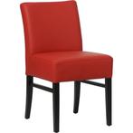 Leren eetkamerstoel Hold - Toledo Ducati (rood) - Poten, Huis en Inrichting, Stoelen, Overige kleuren, Nieuw, Leer, Ophalen of Verzenden