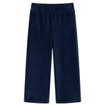 vidaXL Kinderbroek 104 ribfluweel marineblauw, Verzenden, Nieuw