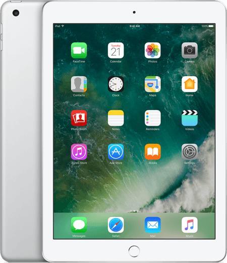 Nieuwstaat Apple iPad 5 128GB (model 2017) wit 9.7 Wifi, Computers en Software, Apple iPads, Zo goed als nieuw, Ophalen of Verzenden