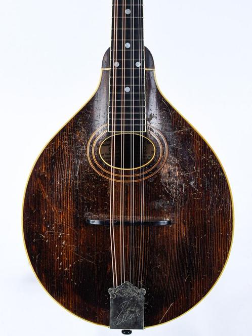 Gibson A2 Mandolin Sheraton Brown 1920 (Folk & Bluegrass), Muziek en Instrumenten, Snaarinstrumenten | Mandolines, Gebruikt, Ophalen of Verzenden