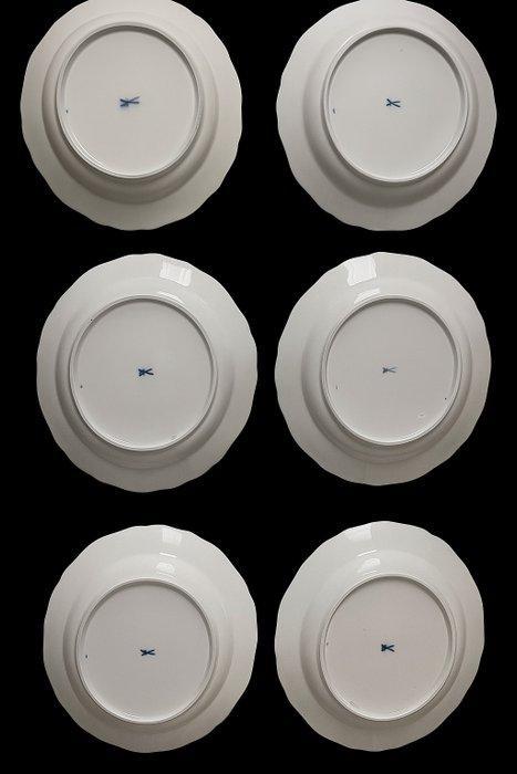 Meissen - Waiter (22) - Blauwe bloem met insecten Rare -, Antiek en Kunst, Antiek | Meubels | Tafels
