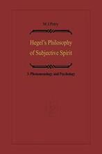 Hegels Philosophy of Subjective Spirit : Volum. Petry,, Petry, Michael John, Zo goed als nieuw, Verzenden