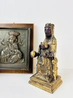 Icoon - Madonna Maria - Hout, Metaal, Antiek en Kunst