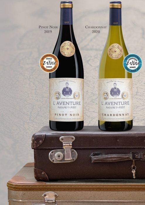 2022 Chardonnay LAventure - Mme Veuve Point - Bourgogne -, Verzamelen, Wijnen