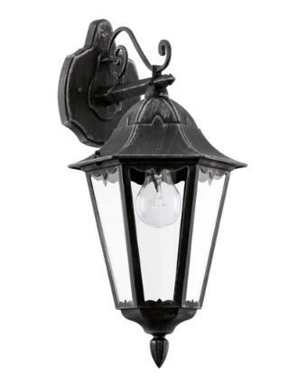 Eglo Buitenlicht Navedo hangend zwart zilver, Huis en Inrichting, Lampen | Overige