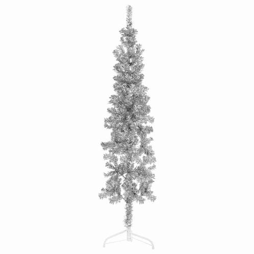 vidaXL Kunstkerstboom half met standaard smal 120 cm, Diversen, Kerst, Nieuw, Verzenden