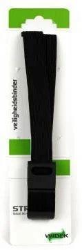 SUV veiligheidsbinder Widek 24mm met zwarte stalen haak - zw, Verzenden, Nieuw