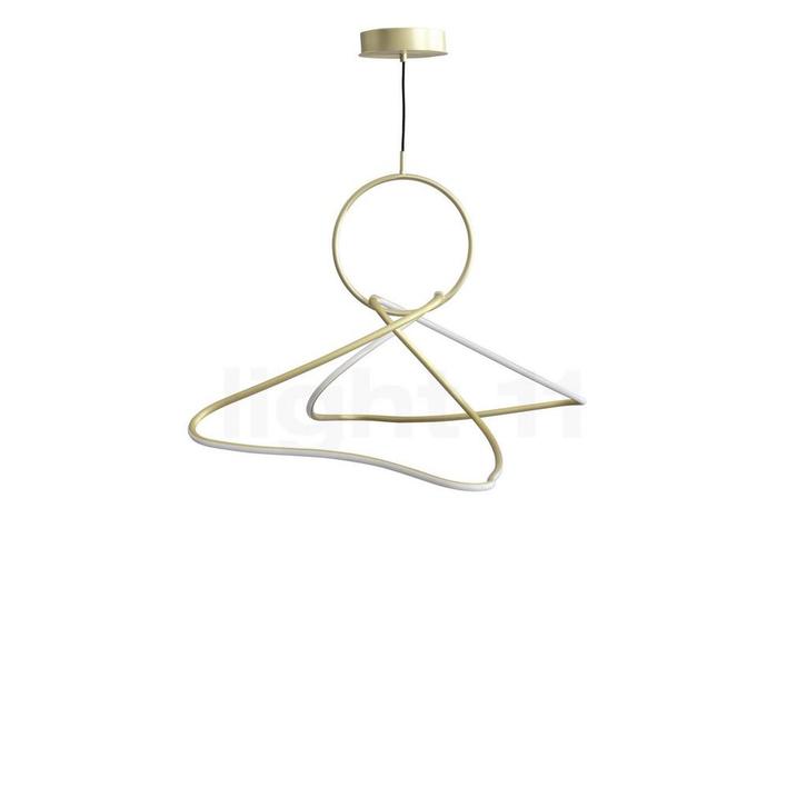 101 Copenhagen Kumo Hanglamp LED, goud - B.95 cm, Huis en Inrichting, Lampen | Hanglampen, Nieuw, Verzenden