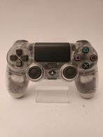 Transparant White Sony Controller Playstation 4, Ophalen of Verzenden, Zo goed als nieuw