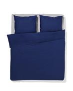 HEMA Dekbedovertrek 200x200/220cm percal donkerblauw, Verzenden, Nieuw