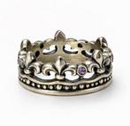 Zonder minimumprijs - Zegelring Zilver - Amethist -, Sieraden, Tassen en Uiterlijk, Antieke sieraden