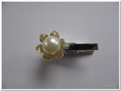 Flowerclip Metal Parelbloem knijpertjes 24 stuks, Huis en Inrichting, Woonaccessoires | Kunstplanten en Kunstbloemen, Nieuw, Ophalen of Verzenden