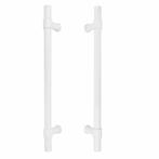 Set deurgrepen PIET BOON PB400 PA 300 mm mat wit, Doe-het-zelf en Verbouw, Hang- en Sluitwerk, Verzenden, Nieuw