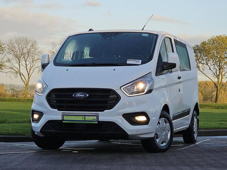 Ford Transit Custom 2.0, Auto's, Bestelauto's, Lease, Handgeschakeld, Financial lease, Wit, Ford, Diesel, Euro 6, Gebruikt