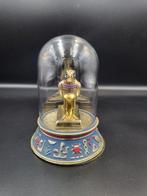 The Franklin Mint – Sculpture en porcelaine plaquée or sous