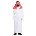 Arabische Prins Kostuum – Witte Onesie met - Maat XL, Ophalen of Verzenden, Nieuw, Maat 56/58 (XL)
