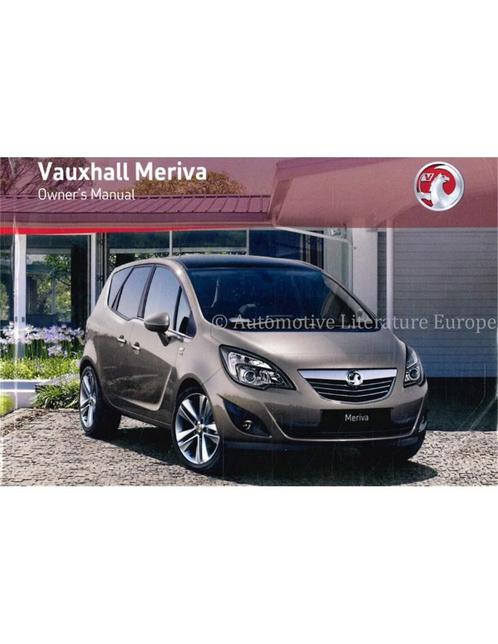 2010 VAUXHALL MERIVA INSTRUCTIEBOEKJE ENGELS, Auto diversen, Handleidingen en Instructieboekjes