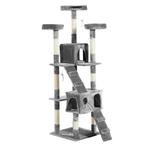TRUUSK Krabpaal XXL - Kattengrot - Ladder - Klimboom - Multi, Dieren en Toebehoren, Katten-accessoires, Verzenden, Nieuw