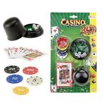Toi-Toys Pokerset - Kaarten - Fiches - 22 delig, Nieuw, Ophalen of Verzenden