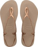 Havaianas - Maat 37/38 - Luna Dames Slippers - Rose, Kleding | Dames, Schoenen, Verzenden, Nieuw