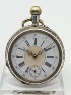 pocket watch - Pferde Motiv - Silber 800 - 1850-1900, Nieuw