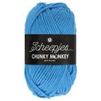 Scheepjes Chunky Monkey - 1003 cornflower blue - Acryl Gar, Hobby en Vrije tijd, Breien en Haken, Ophalen of Verzenden, Nieuw