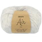DROPS Air Mix - 03 parelgrijs - Wol Garen, Hobby en Vrije tijd, Breien en Haken, Ophalen of Verzenden, Nieuw