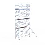 Rolsteiger Original 135x305 8,2m werkhoogte tegen de gevel, Doe-het-zelf en Verbouw, Steigers, Verzenden, Nieuw, Rolsteiger of Kamersteiger
