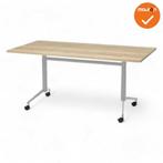 Klaptafel op Wielen - 160x80 - Bladkleur naar keuze, Vergader- of Presentatieruimte, Ophalen of Verzenden, Nieuw zonder verpakking