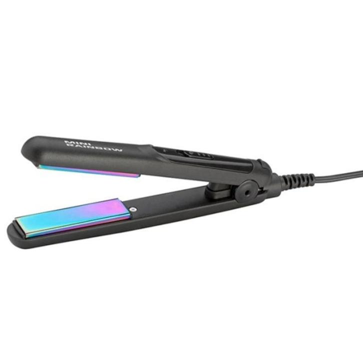 Gamma+ Stijltang Mini Rainbow - Zwart, Sieraden, Tassen en Uiterlijk, Uiterlijk | Haarverzorging, Krultang of Stijltang, Nieuw