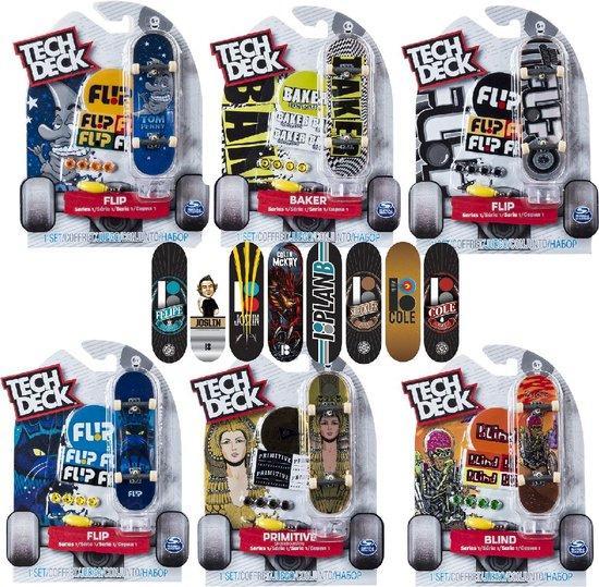 Tech Deck - Vingerskateboard van 96 mm met authentieke, Kinderen en Baby's, Speelgoed | Overig, Verzenden