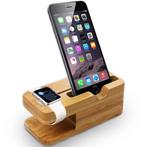 Apple Watch 38mm en 42mm Bamboo Houten Stand Houder / iPhone, Sieraden, Tassen en Uiterlijk, Nieuw, Verzenden