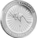 Kangaroo 1 oz 2016 (slechts 22.5% boven spot), Verzenden, Losse munt, Zilver