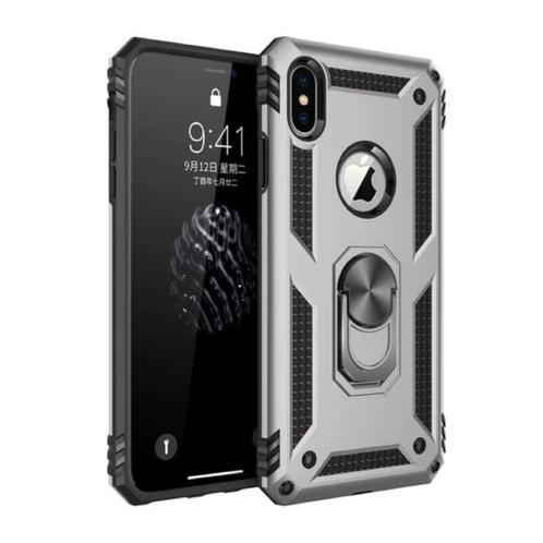 iPhone 8 Plus Hoesje  - Shockproof Case Cover Cas TPU Grijs, Telecommunicatie, Mobiele telefoons | Hoesjes en Frontjes | Apple iPhone