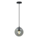 Design hanglamp zwart, Dolf, Huis en Inrichting, Lampen | Hanglampen, Design, Nieuw, Ophalen of Verzenden, Glas