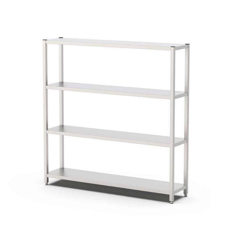 HCB Opbergrek - stelling - 180 x 40 x 180 cm - RVS, Zakelijke goederen, Horeca | Keukenapparatuur, Nieuw in verpakking, Overige typen