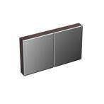 Spiegelkast Forzalaqua Uni 120x68.5x12.5 Cm 2 Deuren, Huis en Inrichting, Badkamer | Badkamermeubels, Ophalen of Verzenden, Nieuw